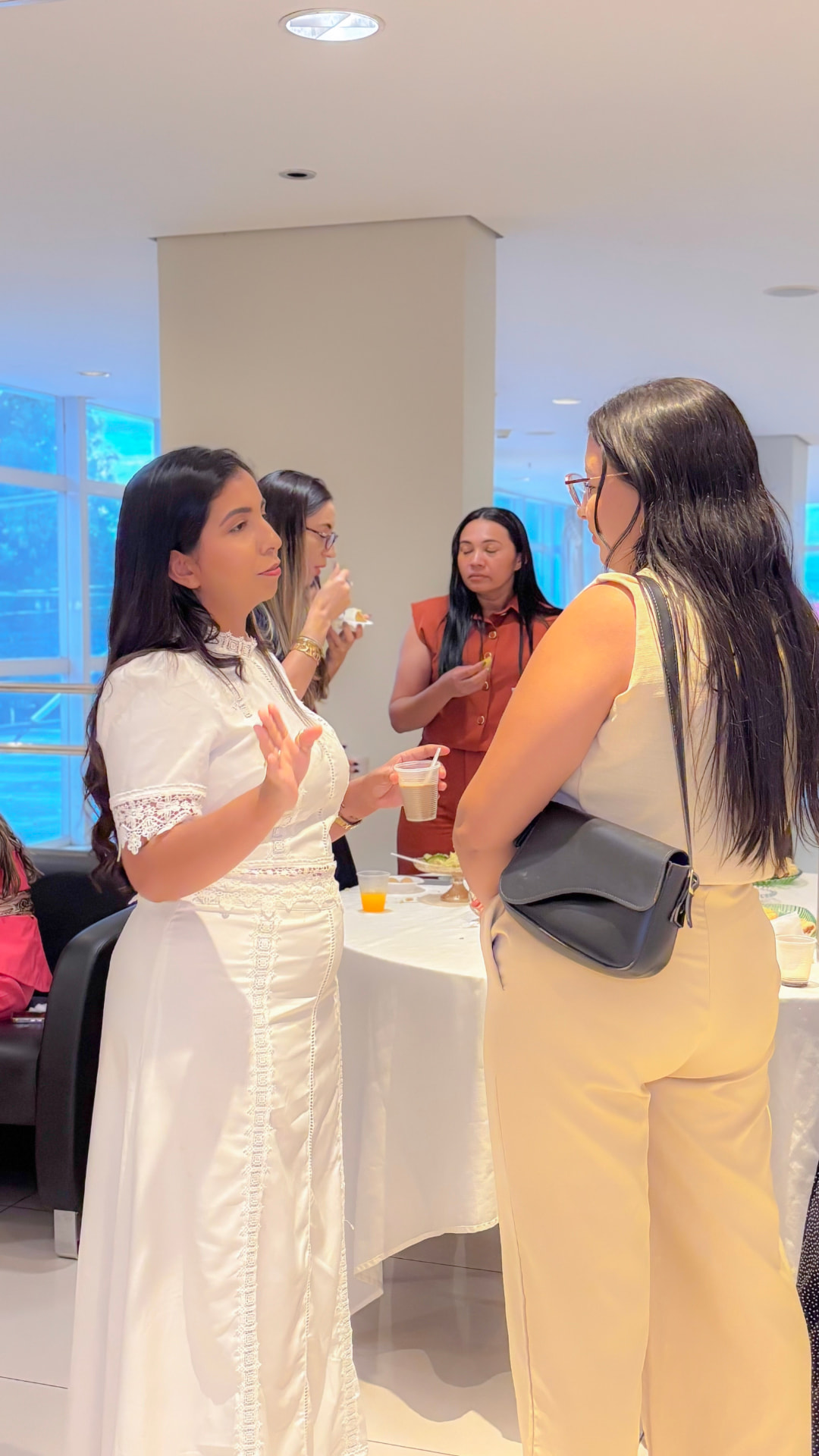 Networking no coffee break do evento